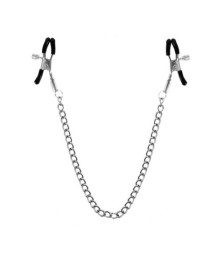 Chaîne pinces à seins 45cm embouts de protection - CC570046